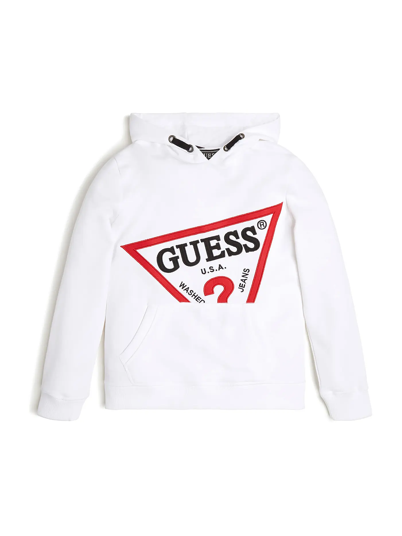 GUESS | Jungen Kapuzensweater - Hoodie | weiss
